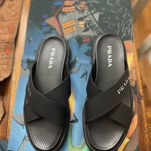 Prada mens sandals ❤️ Size 10